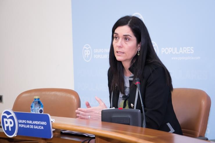 A viceportavoz do PP no Parlamento de Galicia, Paula Prado.. PPDEG - Arquivo