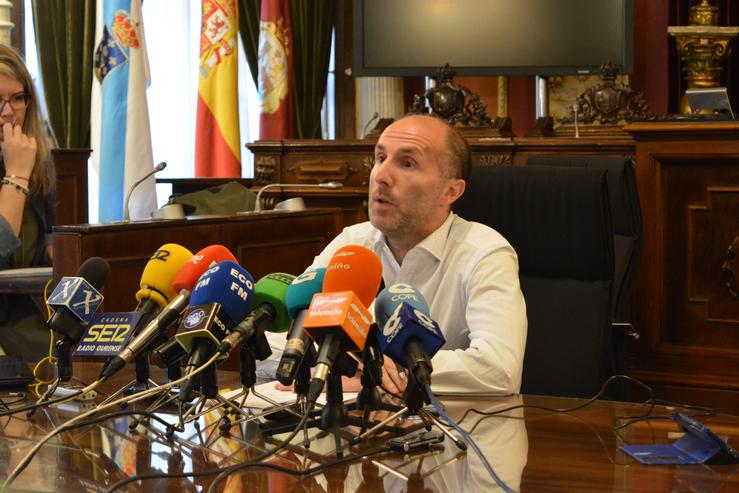 O alcalde de Ourense, Gonzalo Pérez Jácome.
