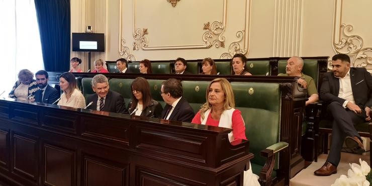 Constitución da nova corporación da Deputación de Pontevedra. 