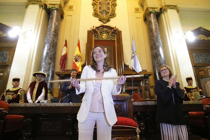 Inés Rei, investida alcaldesa da Coruña 