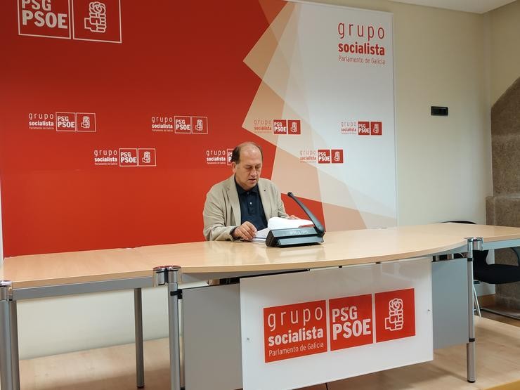 O portavoz parlamentario dos socialistas galegos, Xoaquín Fernández Leiceaga. 