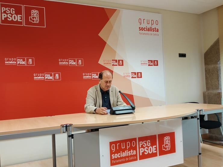 O portavoz parlamentario dos socialistas galegos, Xoaquín Fernández Leiceaga.. PEDRO DAVILA-EUROPA PRESS / Europa Press