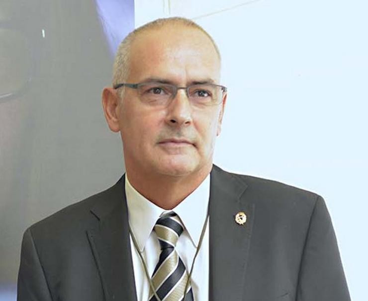 O presidente dl Colexio de Ópticos-Optometristas de Galicia, Eduardo Eiroa.. COLEXIO DE ÓPTICOS DE GALICIA - Arquivo 