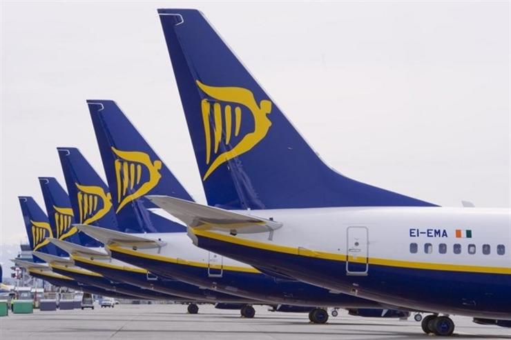 Fotografía de arquivo de avións de Ryanair.. RYANAIR - Arquivo / Europa Press