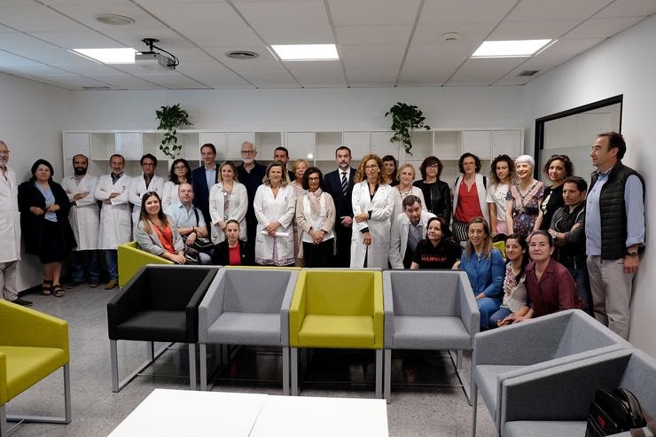 O Hospital Clínico de Santiago acolle un novo espazo asociativo para asocaciones de pacientes da área de Compostela. SERGAS 