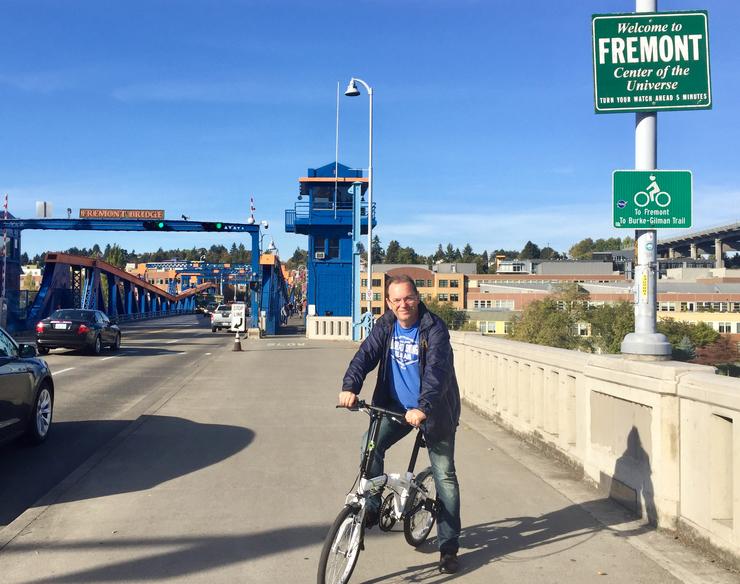 Entrando en Fremont, no centro do universo