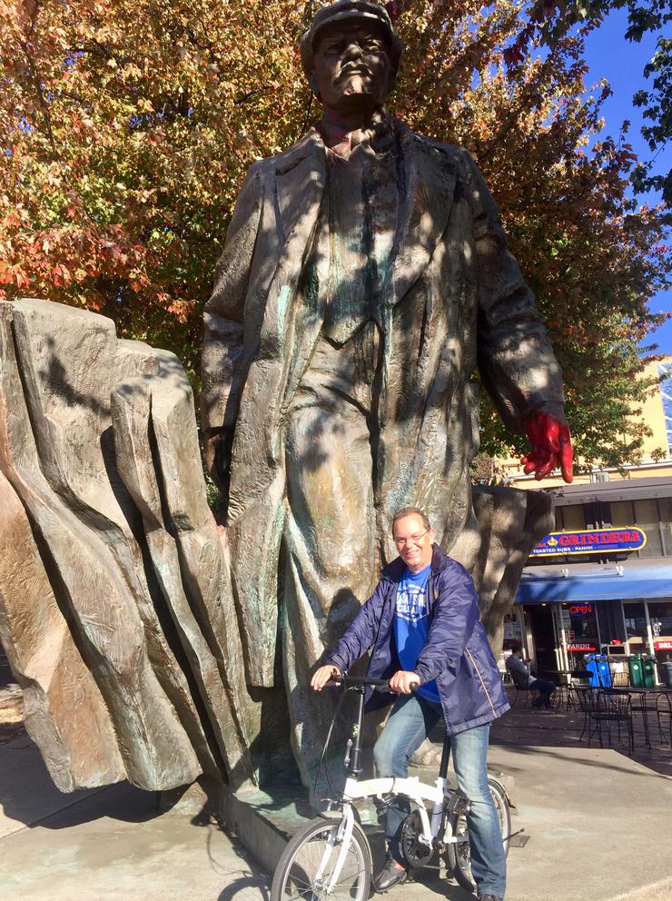 Co camarada Vladimir Lenin en Fremont (Seattle)