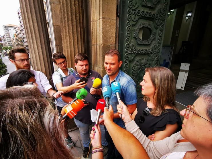 Deputados socialistas en Ourense. PSOE 