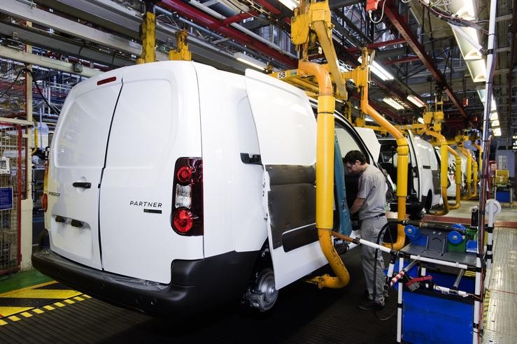 Produción do Peugeot Partner en Vigo. PSA PEUGEOT CITROËN - Arquivo 