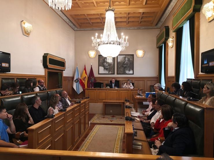 Pleno extraordinario de orzamentos no Concello de Santiago 