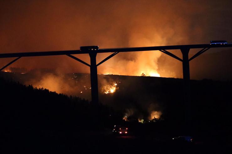 Incendio na Gudiña 