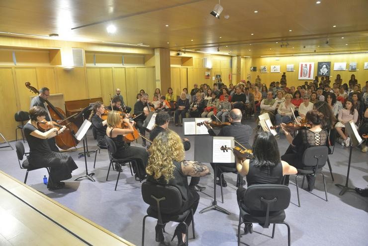 A Real Filharmonía de Galicia celebra esta semana un ciclo de concertos gratuítos en barrios dá cidade. CONSORCIO DE SANTIAGO - Arquivo / Europa Press