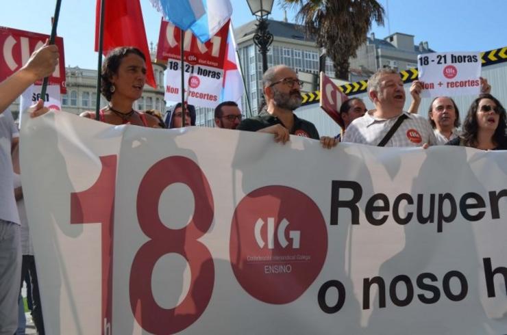 Protesta da CIG este luns  