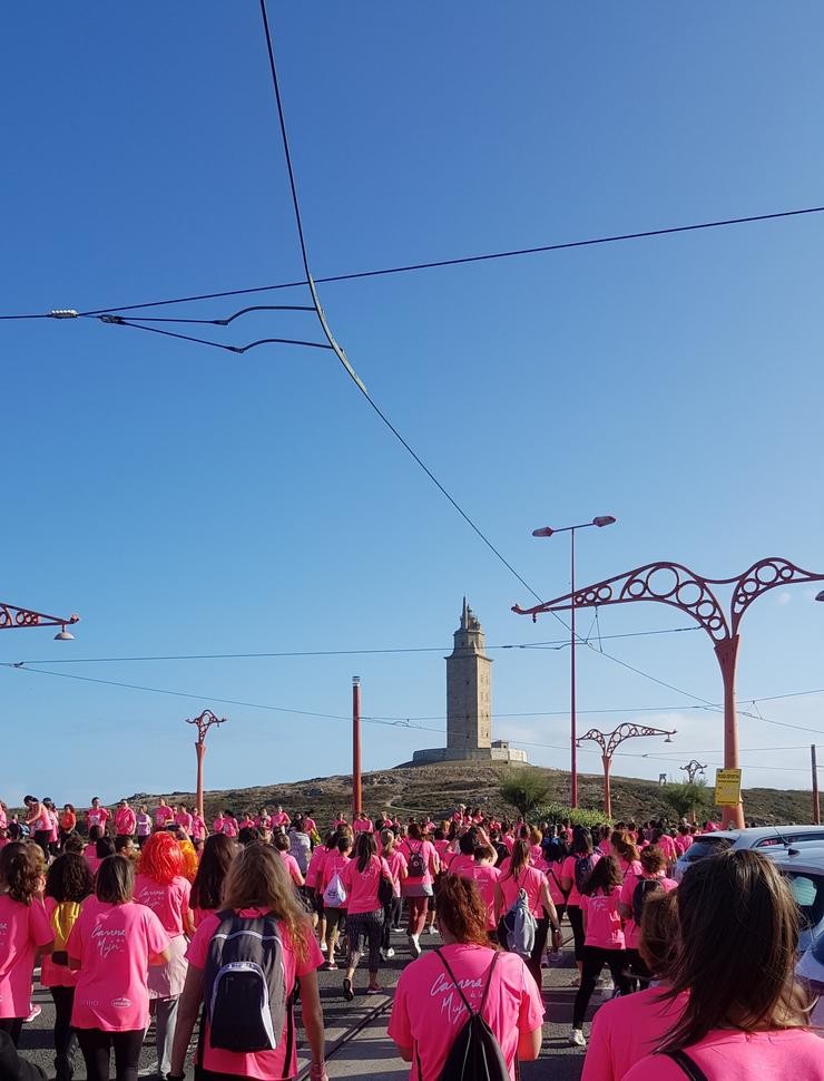 Carreira da Muller da Coruña 2019   ÁNGELA HERMIDA 