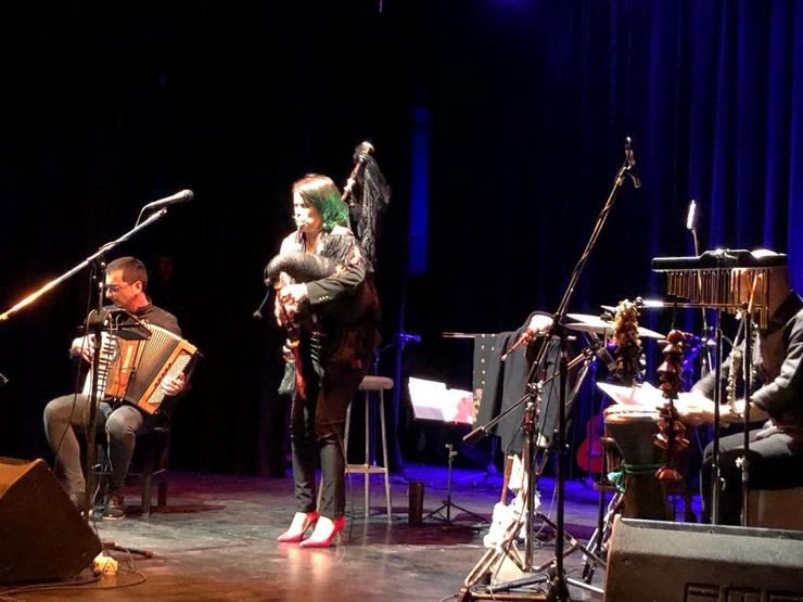 Cristina Pato nun encontro de músicos galego-arxentinos en Mar da Prata.. XUNTA / Europa Press