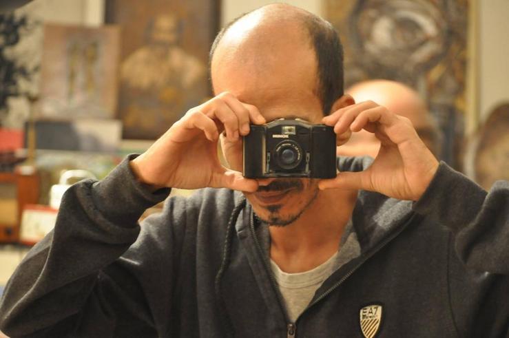 O fotógrafo saharauí Mohamend Dchira 