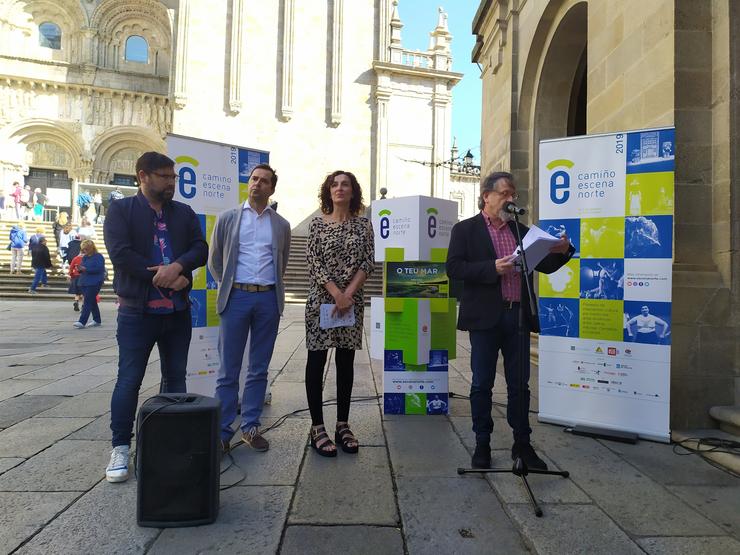 PRESENTACIÓN PROXECTO 'CAMIÑO ESCENA NORTE'. EUROPA PRESS SANTIAGO