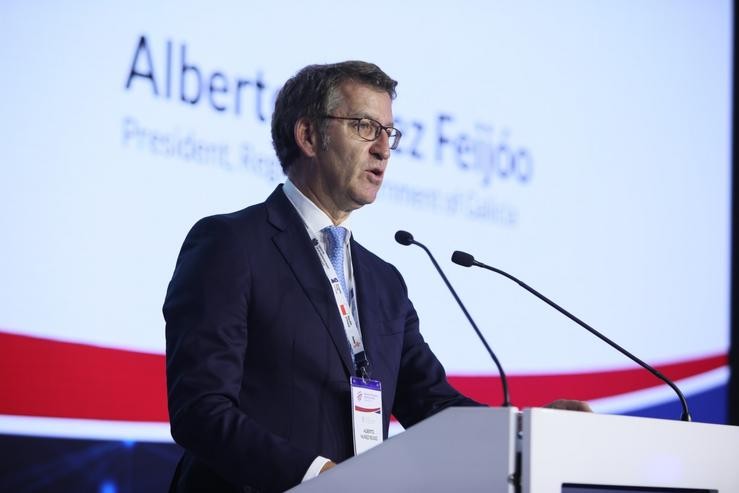 O presidente da Xunta, Alberto Núñez Feijóo.. XUNTA