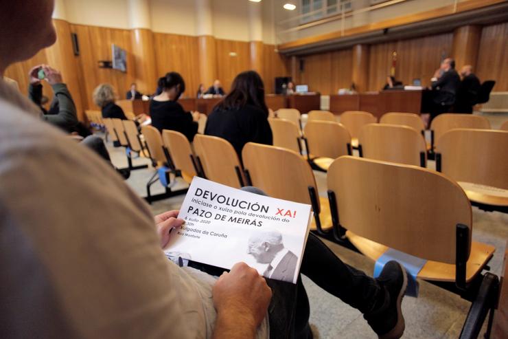 Xuízo pola devolución do Pazo de Meirás. Pool - Arquivo