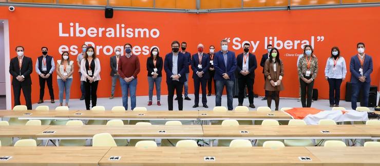 Reunión dos responsables autonómicos de comunicación de Cidadáns. CIDADÁNS GALICIA 