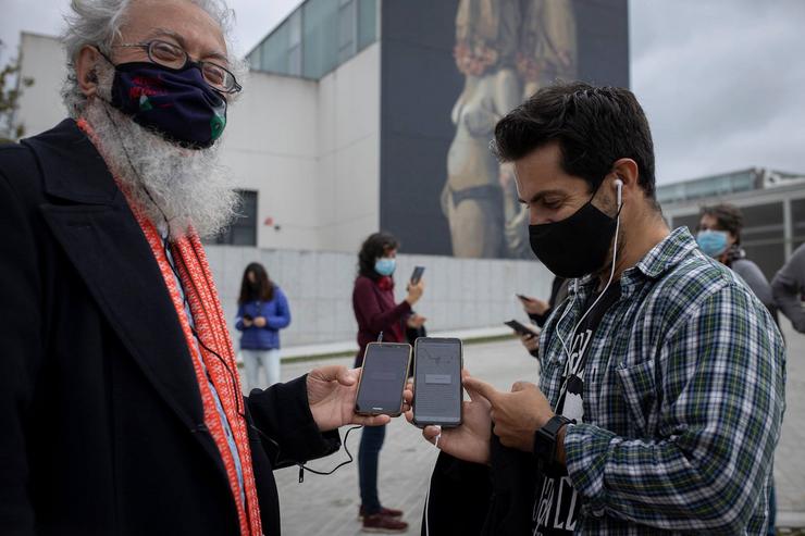 Quico Cadaval, director de 'A lúa, válvula de spray'. Foto: FIOT en pausa