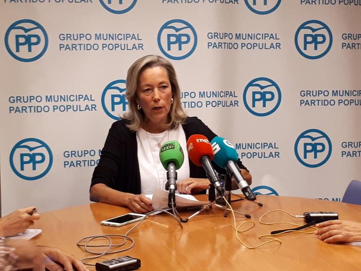 Rosa Galego, concelleira do PP na Coruña. GRUPO MUNICIPAL DO PP - Arquivo 