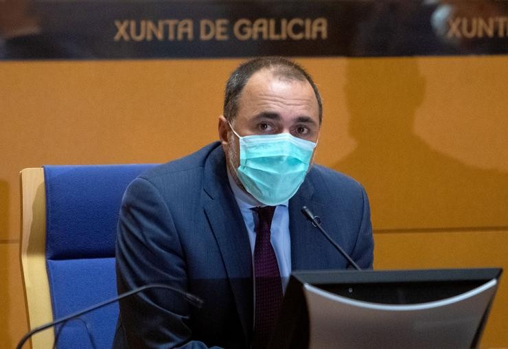 O conselleiro de Sanidade, Julio García Comesaña.. XUNTA