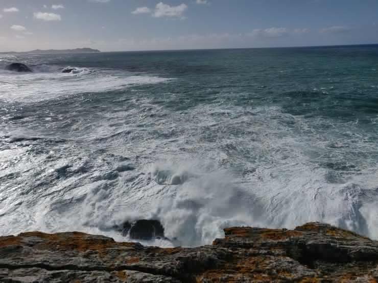 Temporal na costa galega por forte ondada e vento. ELISA PIÑÓN - EUROPA PRESS - Arquivo 