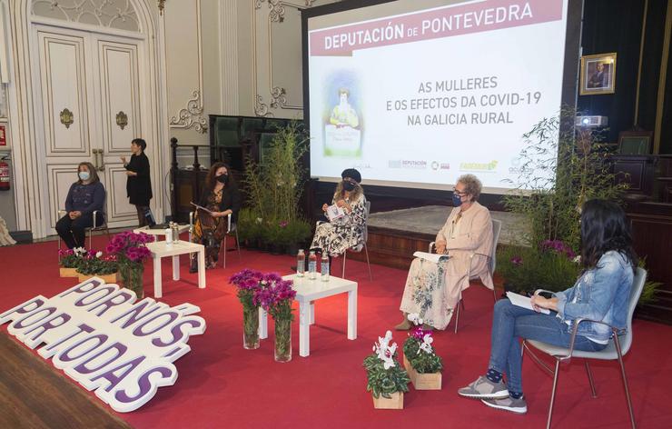 Xornada en Pontevedra sobre os efectos da Covid no rural.. DEPUTACIÓN DE PONTEVEDRA 