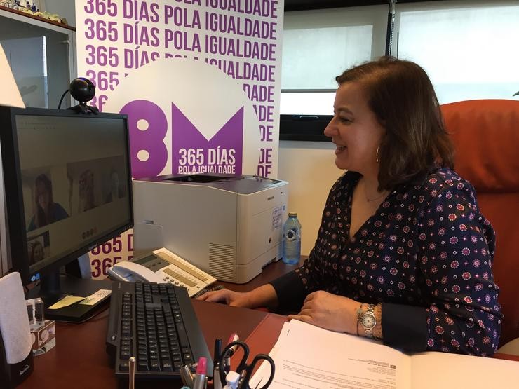 A secretaria xeral de Igualdade, Susana López Abella.. XUNTA - Arquivo
