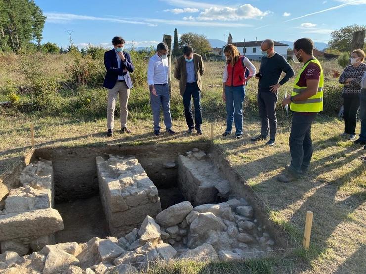 Escavación arqueolóxica en Proendos, Sober (Lugo) / Xunta.