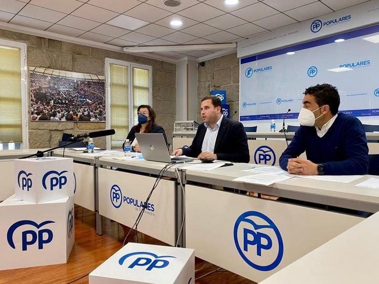 Rolda de prensa do PP de Pontevedra. PP 