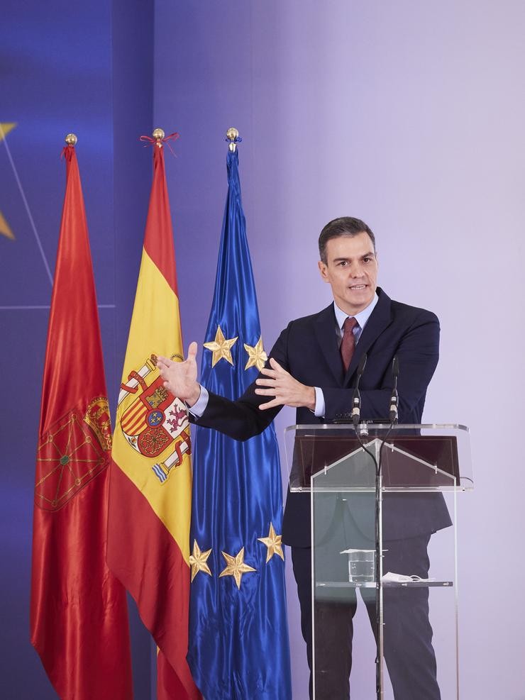 O presidente do Goberno de España, Pedro Sánchez, Eduardo Sanz - Europa Press