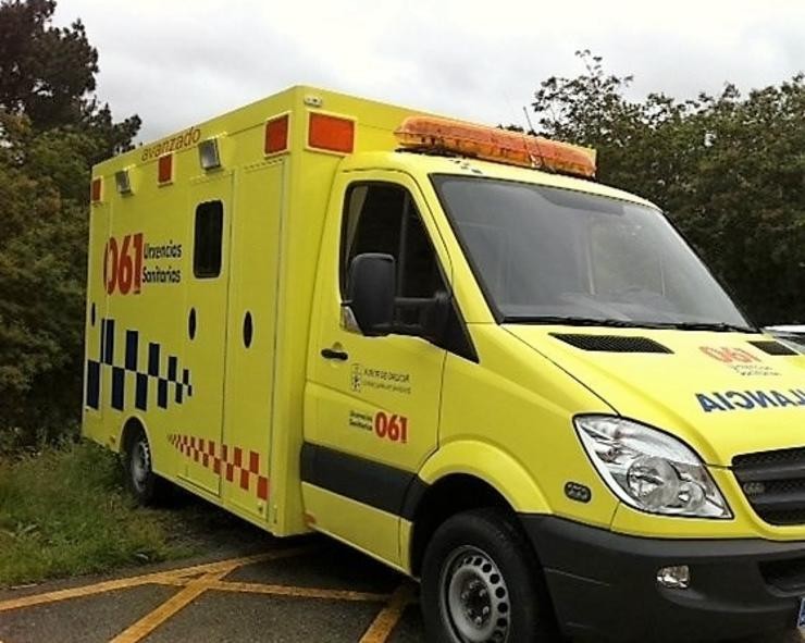 Ambulancia do 061 / 061-GALICIA - Arquivo.