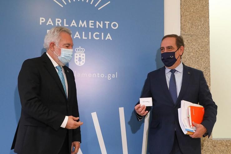 O conselleiro de Facenda entrega este luns os orzamentos. XOÁN CRESPO 