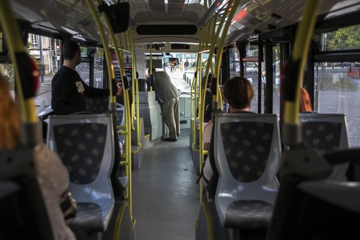 Bus, autobús, plan de transporte. XUNTA - Arquivo / Europa Press
