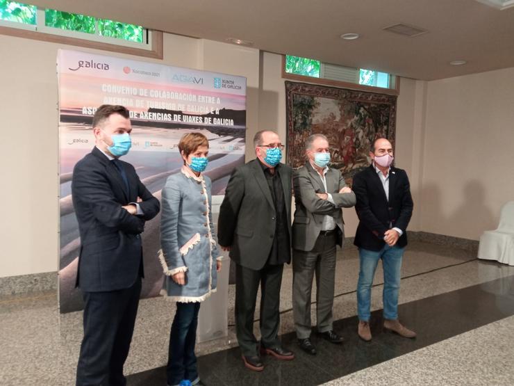 Acto de AGAVI e Turismo de Galicia 