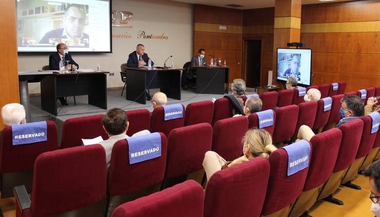 Reunión do Comité Directivo e a Comisión Permanente da Confederación de Empresarios de Pontevedra (CEP) / Europa Press