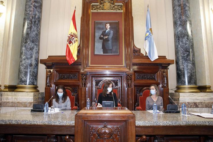 A alcaldesa da Coruña e presidenta da Fundación Emalcsa, Inés Rey / ANDY PEREZ