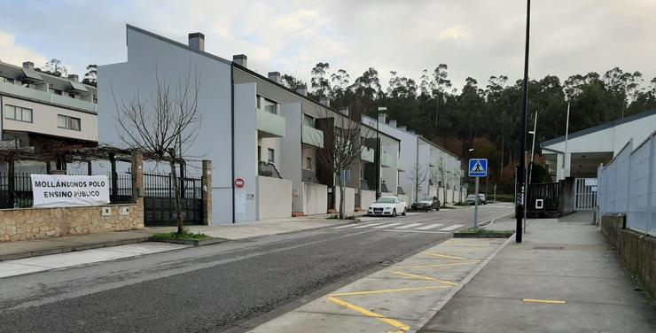 CEIP de Roxos, na comarca de Santiago