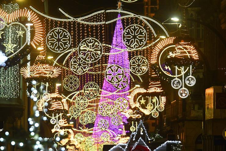 Luces de Nadal en Vigo 