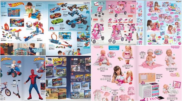 Catálogos sexistas de xoguetes / bebesymas.com