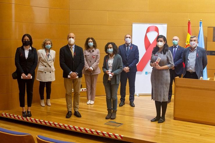 Premios a investigadores na súa loita contra a sida. COPYRIGHT: XOAN CRESPO / XOÁN CRESPO / Europa Press
