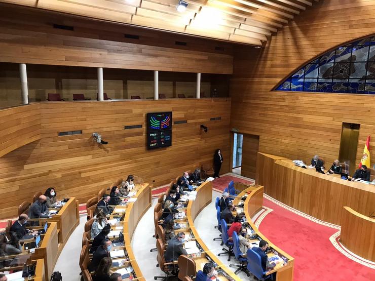 Votación da lei de ordenación do territorio e da lei de pesca continental de Galicia, os dous primeiros textos da Xunta aprobados definitivamente no XI Lexislatura / Europa Press