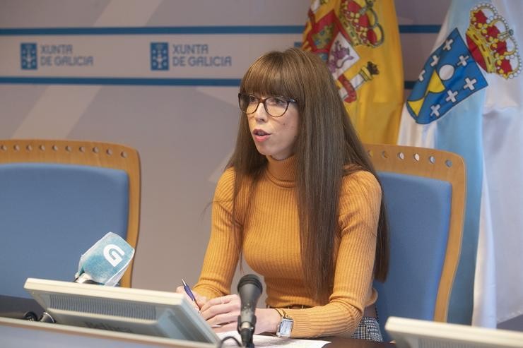 A directora xeral de Formación e Colocación, Zeltia Lado. CONCHI PAZ 