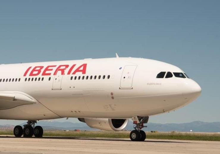 Avión de Iberia.