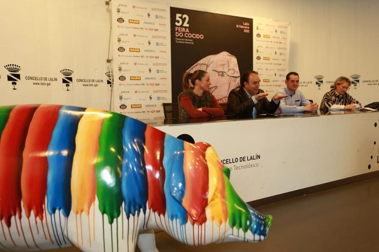 O alcalde de Lalín (Pontevedra), presenta a 52ª Feira do Cocido.. CONCELLO DE LALÍN / Europa Press