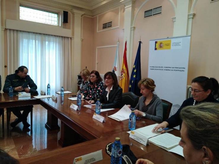 Reunión da Comisión Técnica para a loita contra a violencia de xénero na provincia de Pontevedra.. SUBDELEGACIÓN DO GOBERNO.