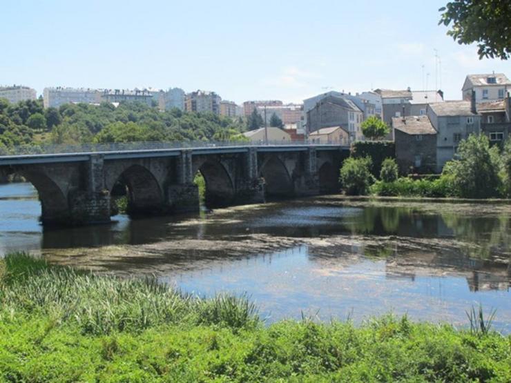 O Río Miño ao seu paso por Ourense/arquivo