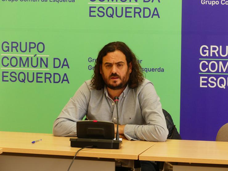 O deputado Antón Sánchez. GRUPO COMÚN DÁ ESQUERDA - Arquivo / Europa Press